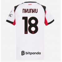 Stroje piłkarskie AC Milan Christopher Nkunku #18 Koszulka Wyjazdowej dla damskie 2025-26 Krótki Rękaw